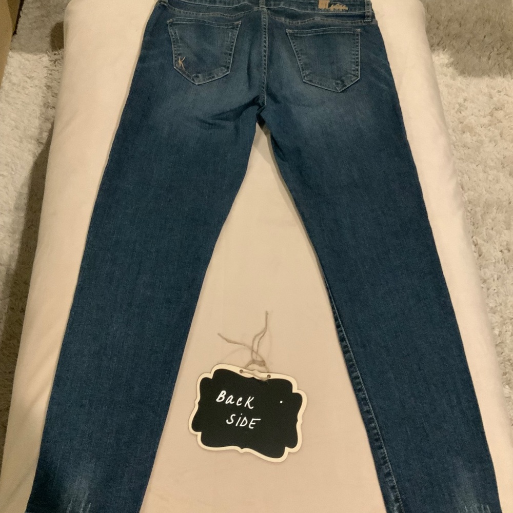 Kut from the Kloth Katy Boyfriend Jeans Sz 10 Relaxed Straight Fit - Picture 7 of 9